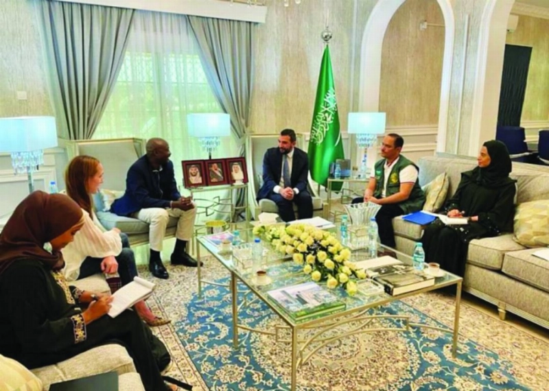 اجتماع المركز مع مندوبي الأمم المتحدة في جيبوتي (واس)