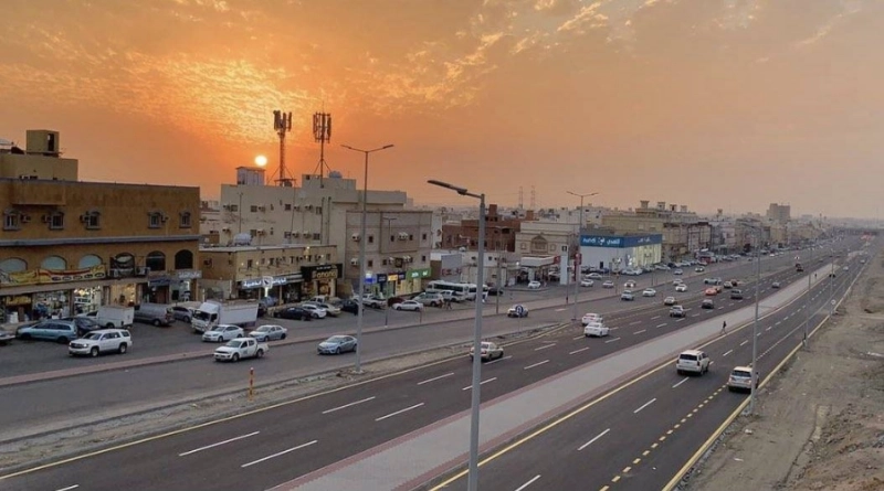 المسار الشمالي للطريق بعد افتتاحه (مكة)