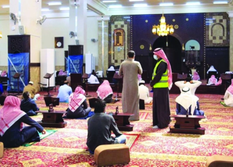من الجولات التفقدية بمساجد تبوك (مكة)