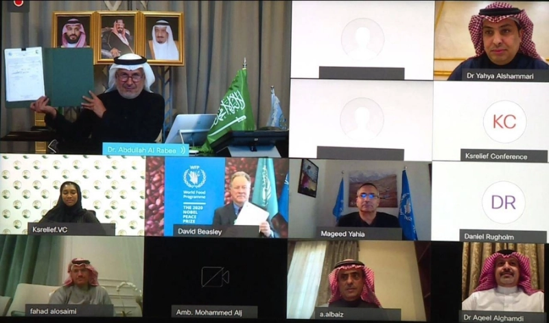 بـ 40 مليون دولار أمريكي .. مركز الملك سلمان للإغاثة يوقع اتفاقية مع برنامج الأغذية العالمي