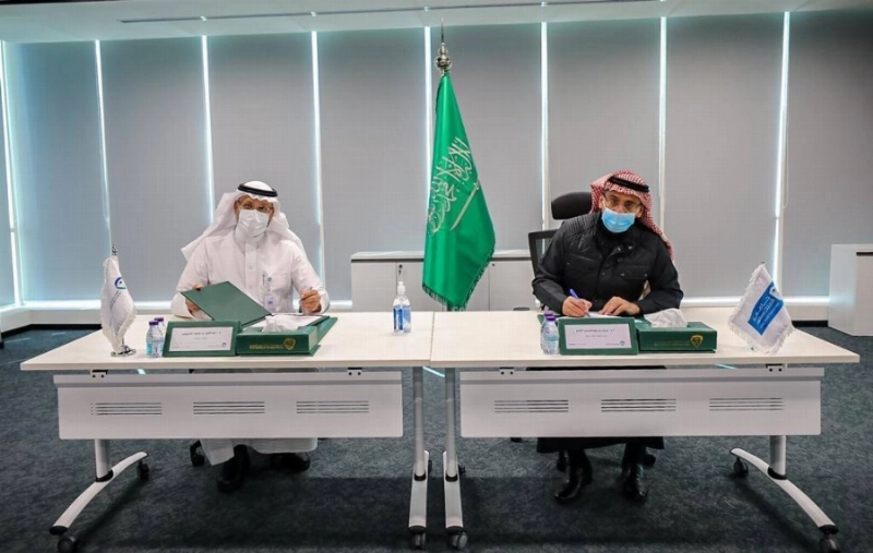 جانب من توقيع مذكرة التعاون (مكة)