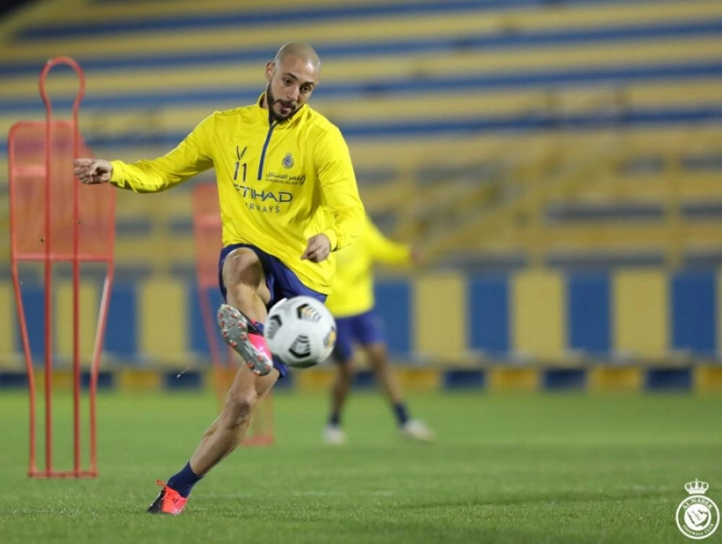 جانب من تحضيرات النصر (إعلامي النصر)