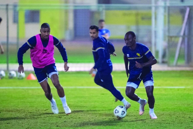 جانب من تدريبات التعاون أمس (إعلامي التعاون)