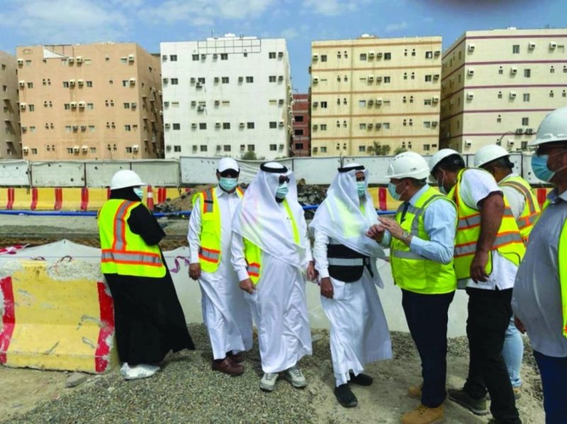 من زيارة أعضاء بلدي جدة لعدد من المشروعات (مكة)