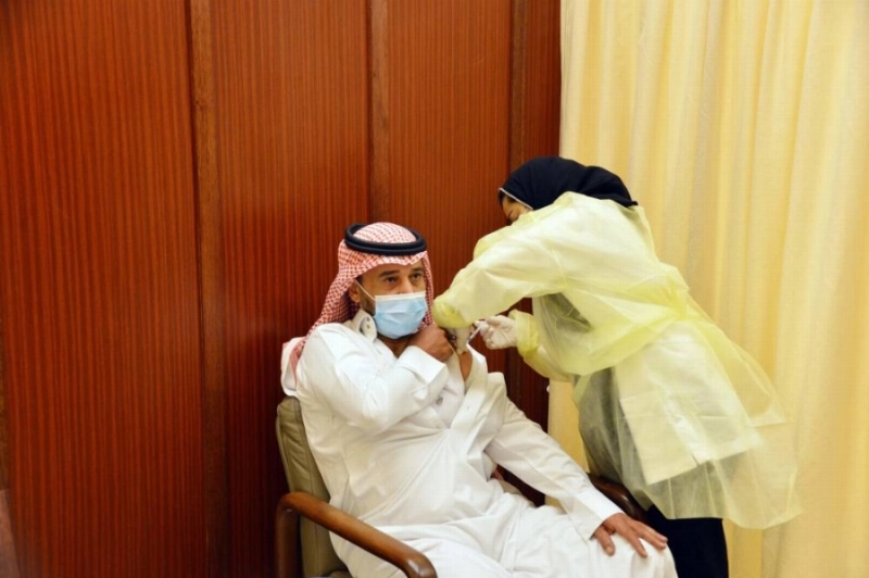 من حملة التطعيم في الشورى (مكة)