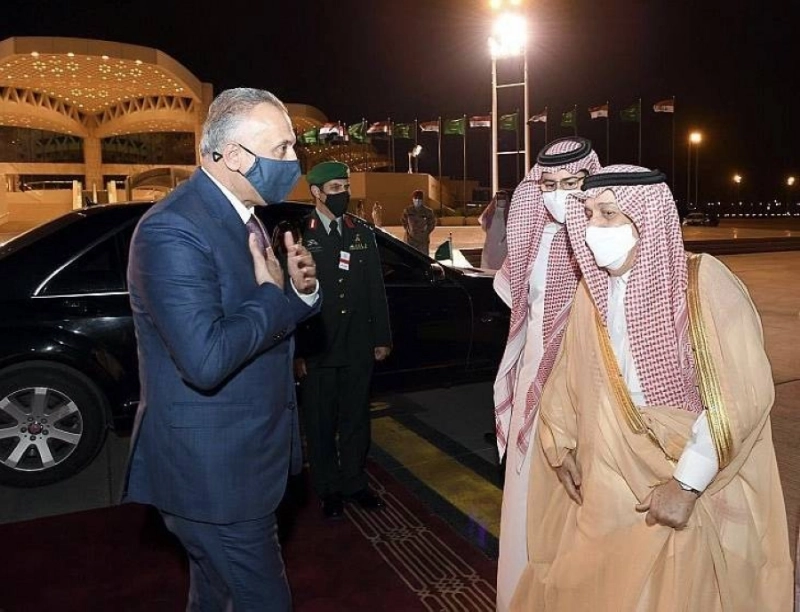 رئيس الوزراء في جمهورية العراق يغادر الرياض (واس)