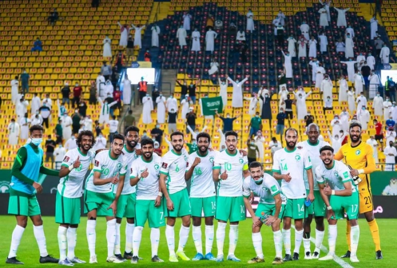 جمهور «محصن» آزر الأخضر في مباراة فلسطين (مكة)