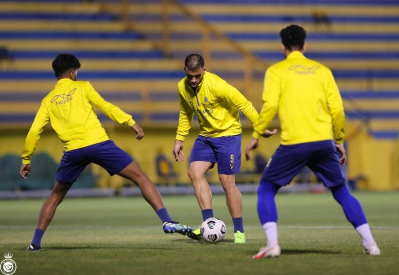 مناورة النصر استعدادا للفيصلي (إعلامي النصر)