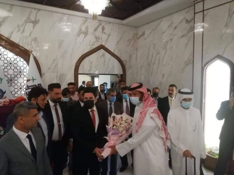 وصول فريق التفتيش مطار البصرة (مكة)