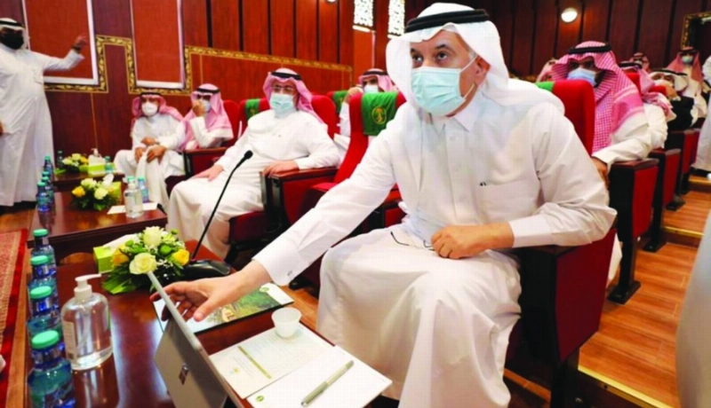 الفضلي أثناء التدشين (البيئة)
