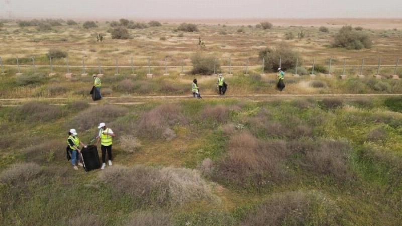 حملة تشجير المحمية