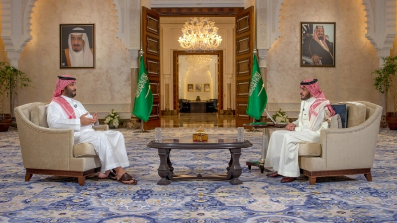 الأمير محمد بن سلمان خلال حديثه عن إنجازات رؤية 2030 (واس)