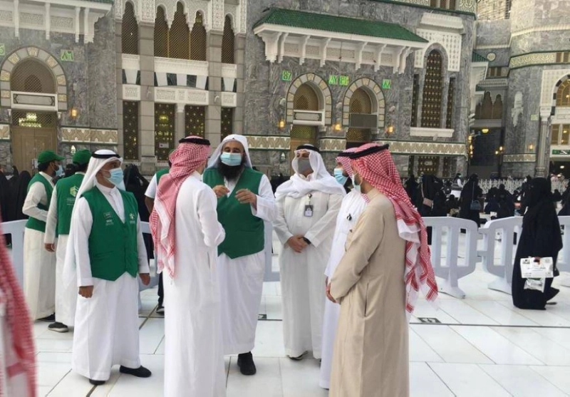 الجولة الميدانية لفريق برنامج هدية الحاج (مكة)