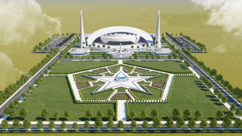 نموذج لمشروع جامع الملك سلمان بن عبدالعزيز (مكة)