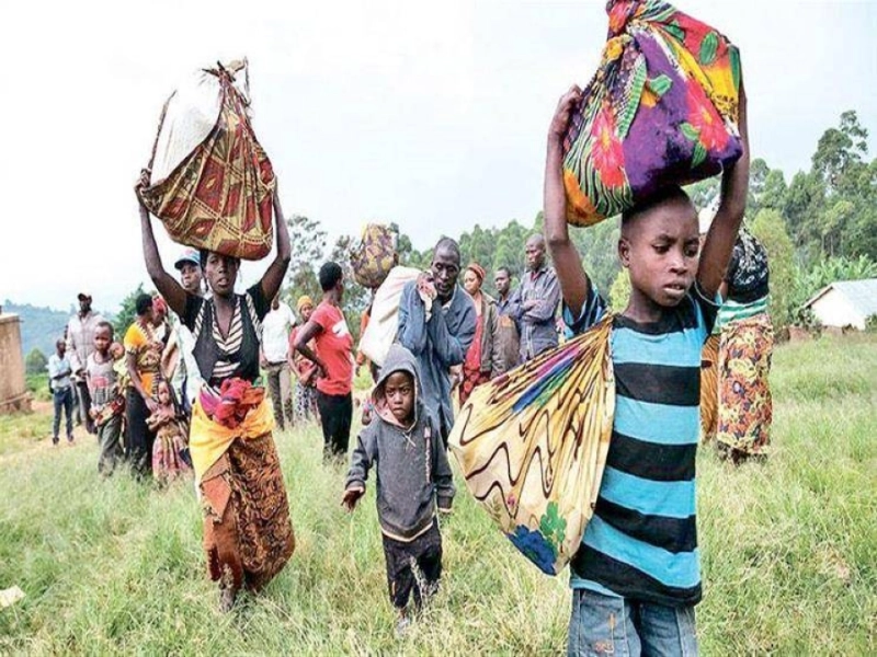 لاجئون اثيبيون في طريقهم للسودان (مكة)