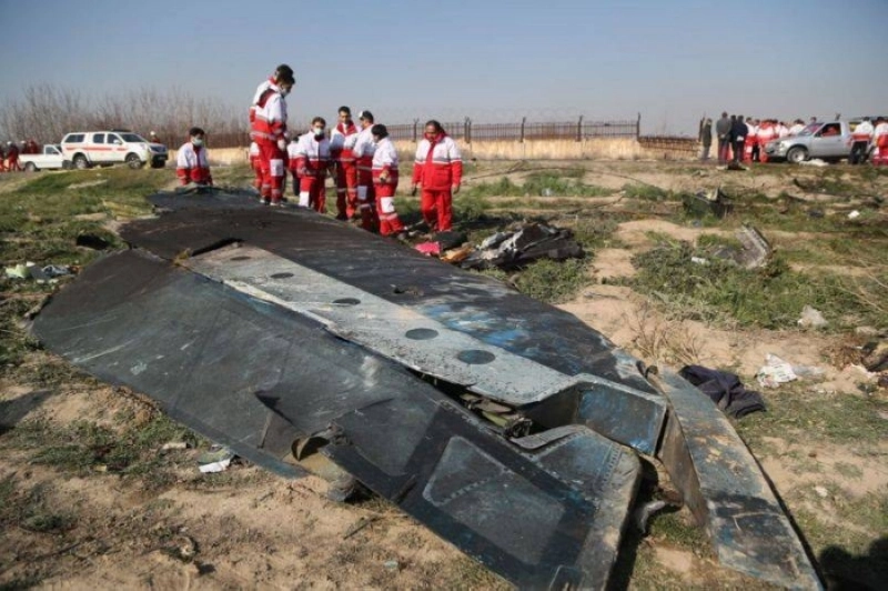 حطام الطائرة الأوكرانية المنكوبة (مكة)