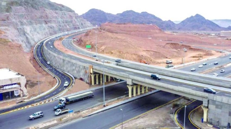 من مشروعات الطرق بالمدينة المنورة (مكة)