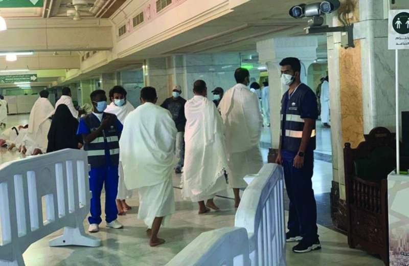 جانب من أعمال سواعد الصحة (مكة)