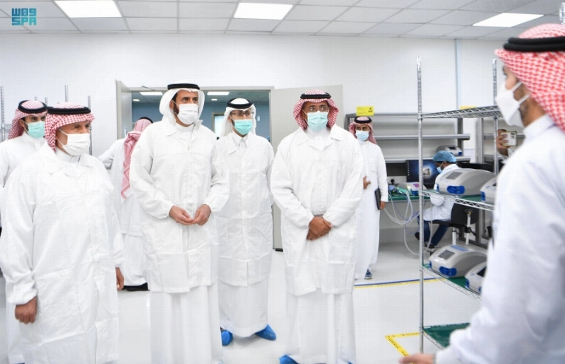 شرح لآلية عمل الجهاز خلال التدشين (مكة)