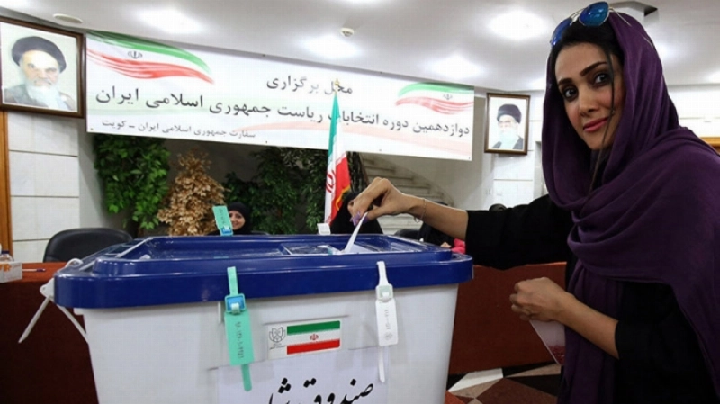 جانب من الانتخابات السابقة في إيران (مكة)