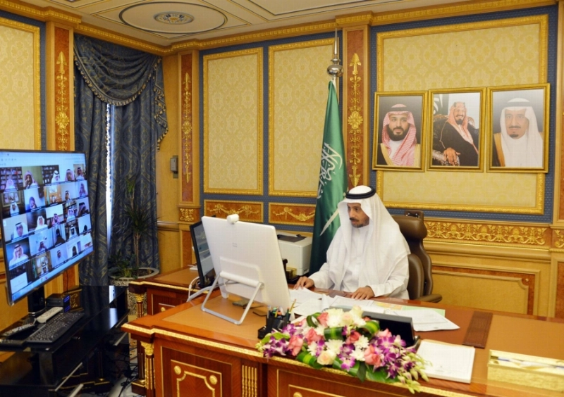 من جلسة مجلس الشوى (مكة)