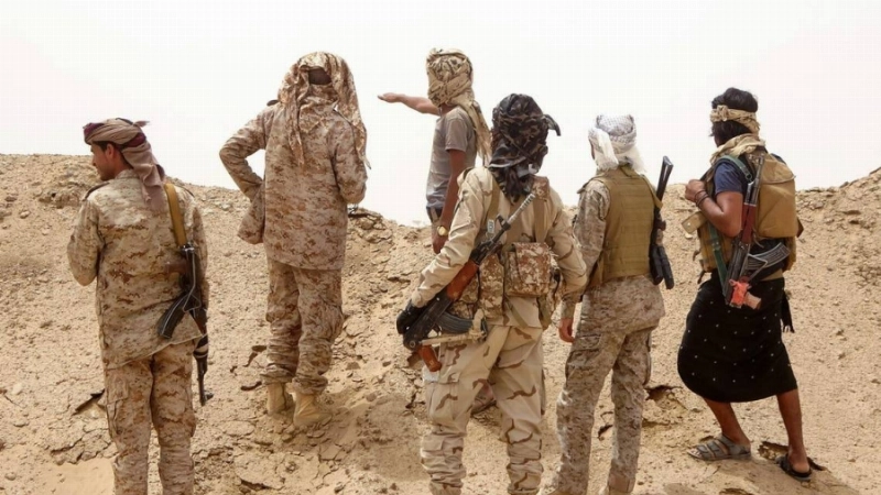 عناصر من الجيش اليمني (مكة)