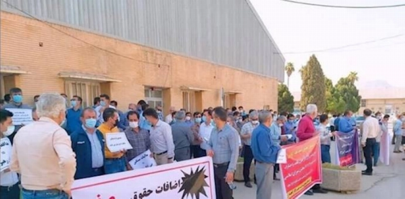 من إضراب عمال النفط (مجاهدي خلق)