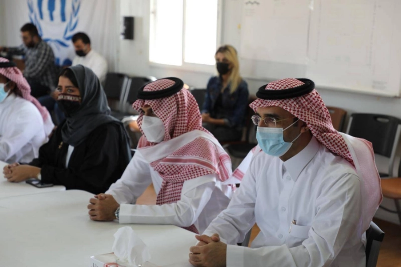 "الصندوق السعودي للتنمية" و"المفوضية السامية لشؤون اللاجئين" يدشنان مشروع تطوير شبكة كهرباء مخيم الأزرق للاجئين السوريين في الأردن