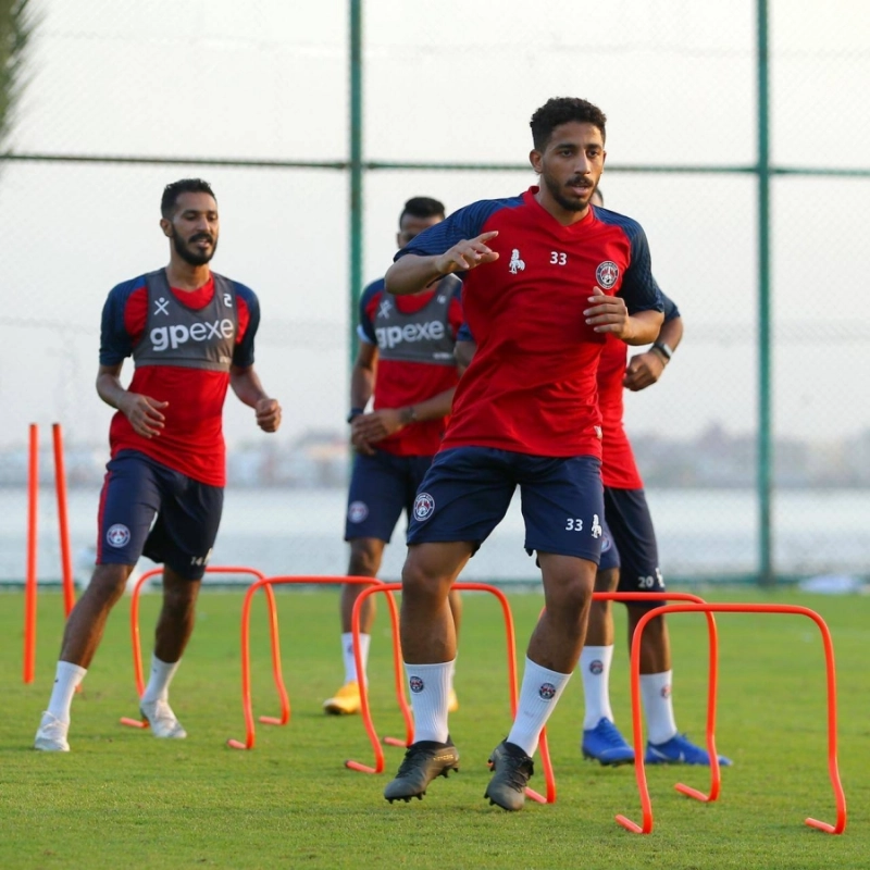 من تدريبات العدالة بمعسكره في مصر