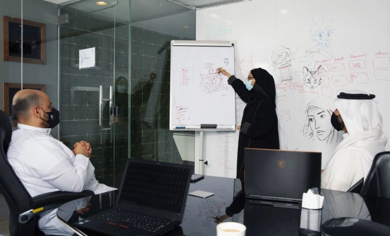 إحدى دورات شركة مانجا (مكة)