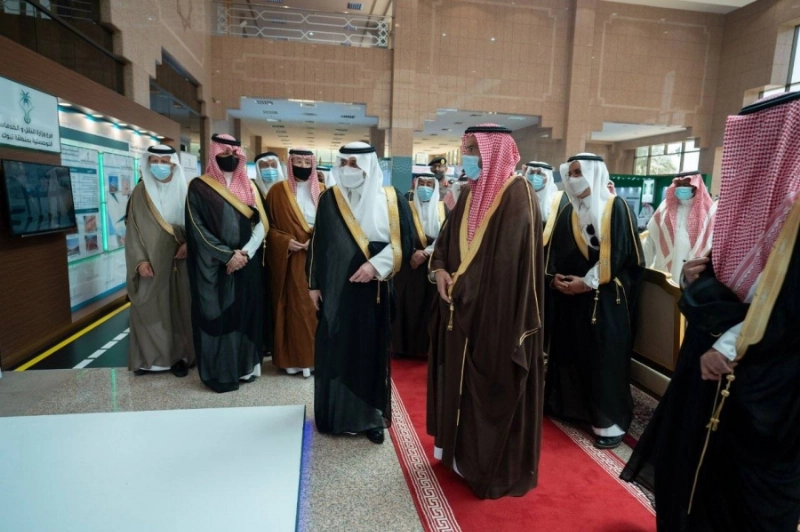 من جناح الشركة في تبوك (مكة)