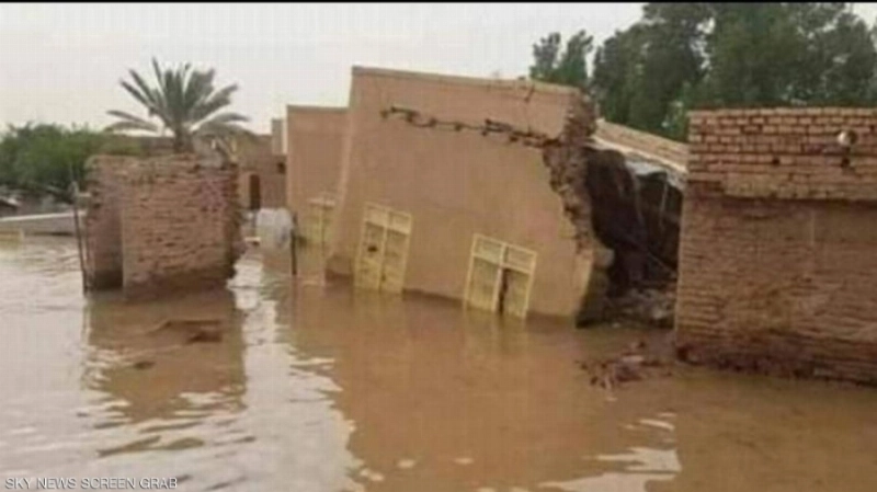 إحدى المناطق المتضررة في السودان (مكة)