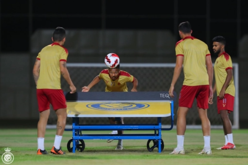 آخر استعدادات النصر للفيصلي