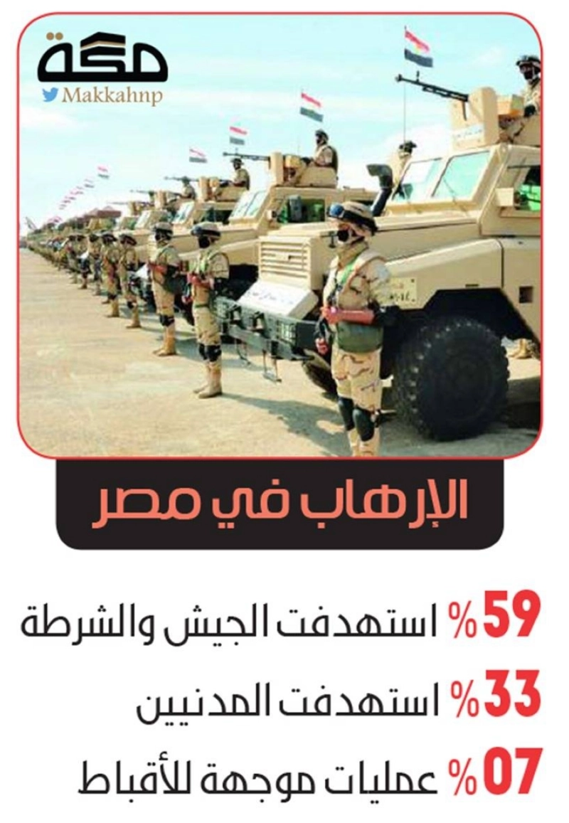 3 آلاف مصري ضحايا إرهاب الإخوان