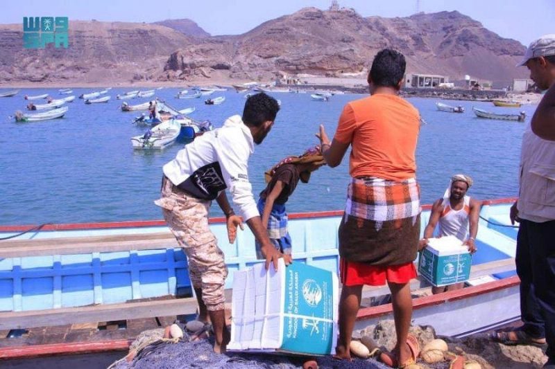 نقل المساعدات إلى جزيرة ميون (واس)