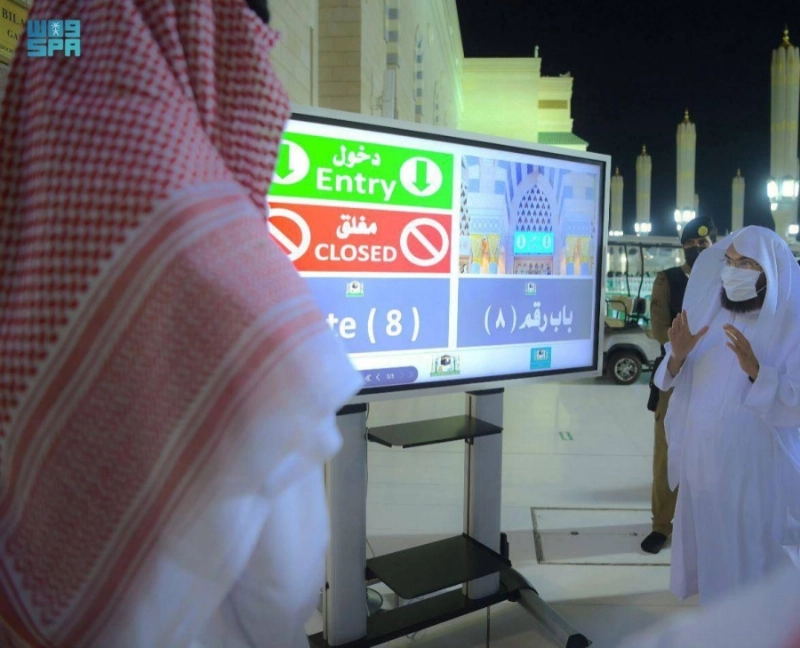 مشروع شاشات الأبواب (مكة)