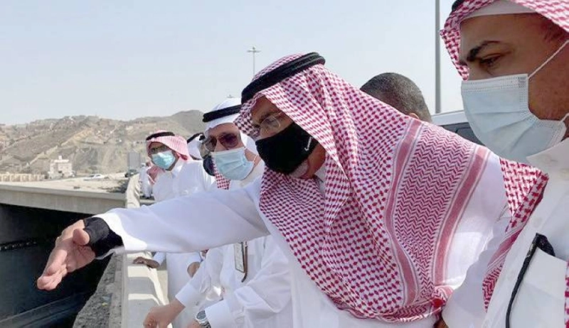 من جولة القويحص التفقدية (مكة)