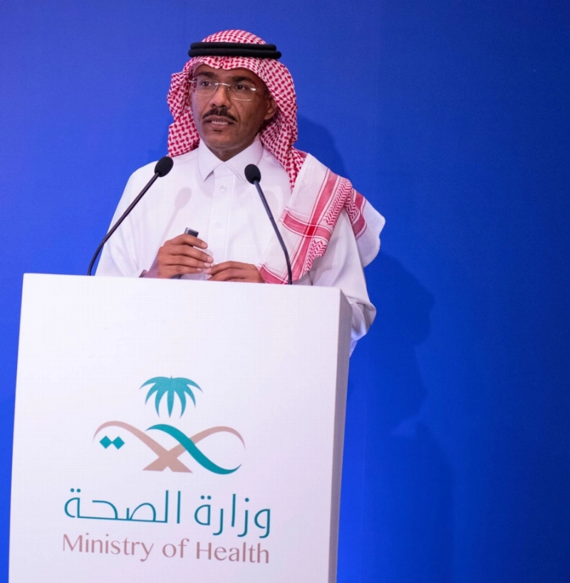 محمد العبدالعالي خلال المؤتمر (مكة)