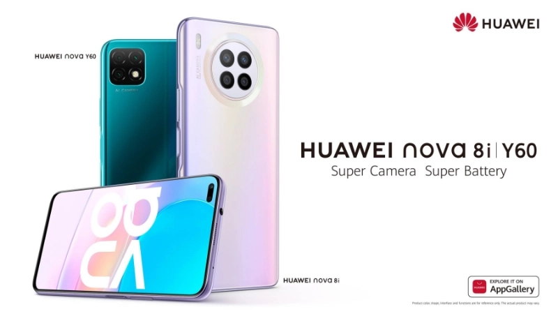 HUAWEI nova Y60 و HUAWEI nova 8i