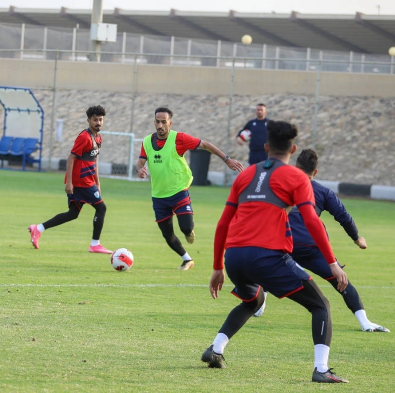 من تدريبات أبها الأخيرة تمهيدا لملاقاة النصر