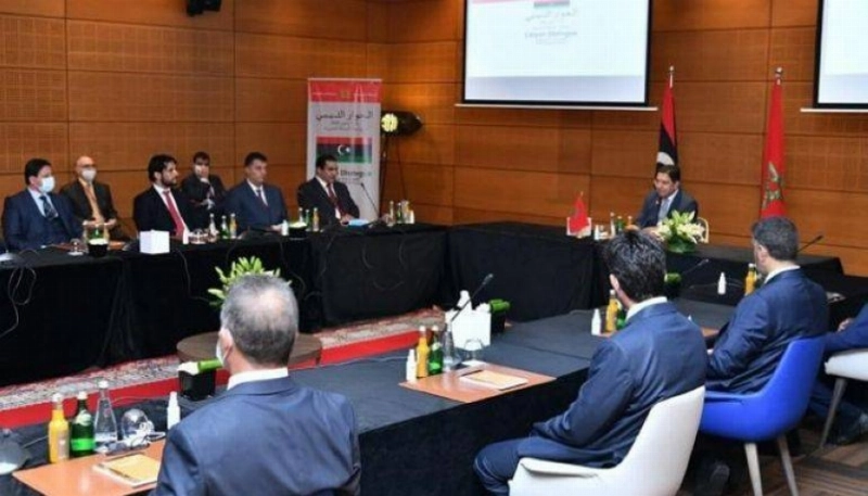 أحد الاجتماعات الليبية في المغرب (مكة)