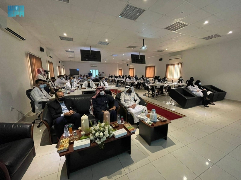 من استقبال المتدربين (مكة)