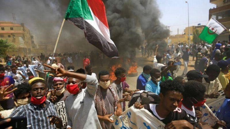 متظاهرون في شرق السودان (مكة)