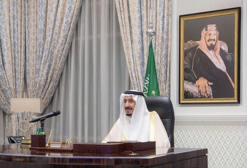 السفراء المعينون حديثاً لدى عدد من الدول الشقيقة والصديقة يؤدون القسم (واس)