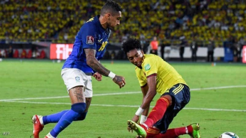 كولومبيا والبرازيل بتصفيات المونديال