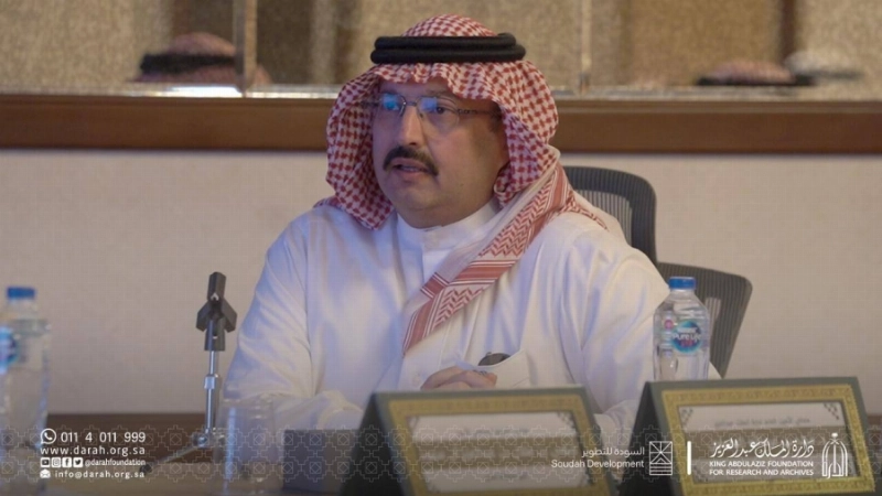 تركي بن طلال خلال الورشة (مكة)