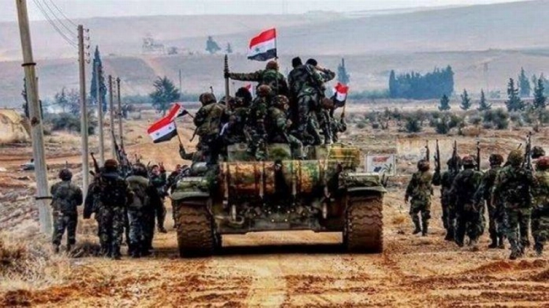 قوات حكومية سورية في حلب (مكة)