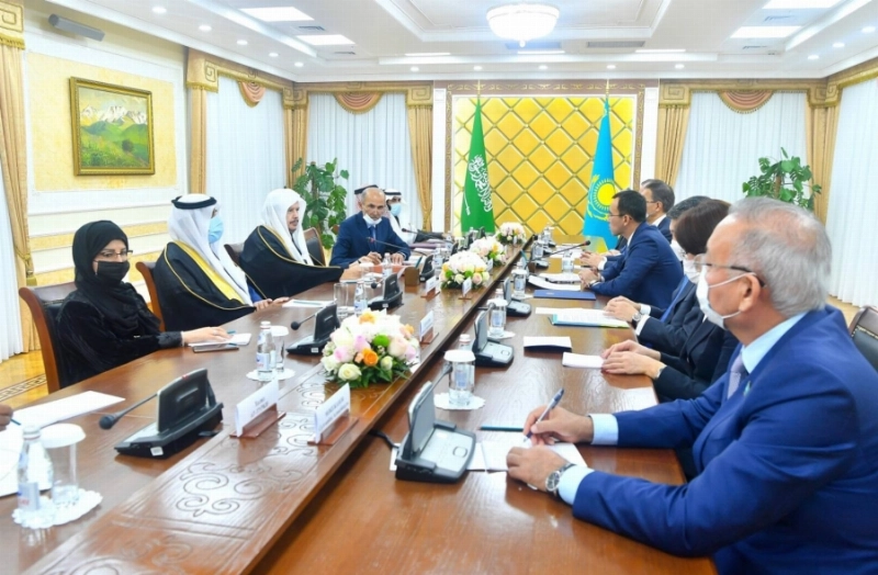 رئيس مجلس الشيوخ الكازاخستاني يشيد بدور المملكة أثناء رئاستها لمجموعة العشرين ودورها في المحافظة على استقرار العالم ودفع نموه
