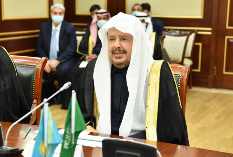 رئيس مجلس الشورى د. آل الشيخ يعقد جلسة مباحثات مشتركة مع رئيس مجلس النواب الكازاخستاني في إطار الزيارة الرسمية إلى جمهورية كازاخستان