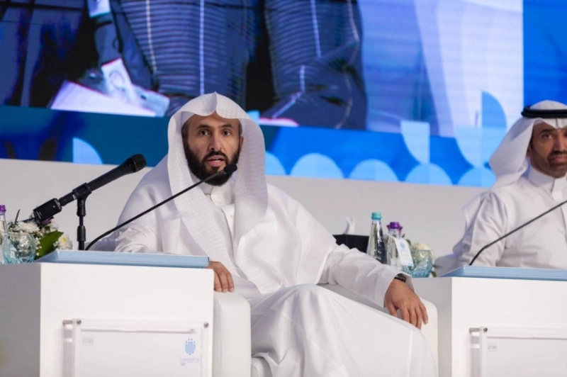 وليد الصمعاني خلال مشاركته في منتدى الأسرة السعودية (مكة)